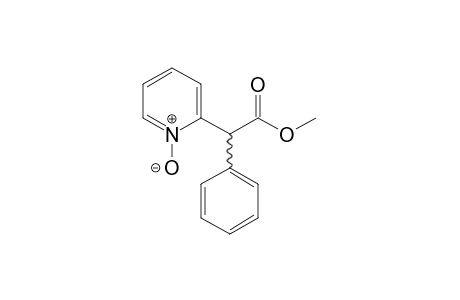 alpha-PHENYL-2-PYRIDINEACETIC ACID, METHYL ESTER, 1-OXIDE