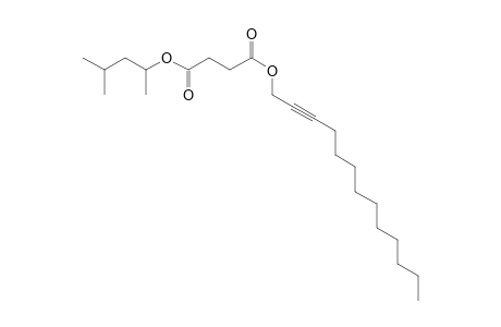 Succinic acid, tridec-2-yn-1-yl 4-methylpent-2-yl ester