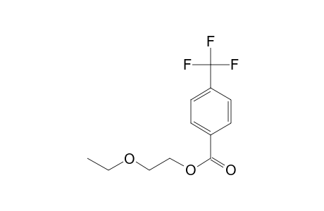 4-Trifluoromethylbenzoic acid, 2-ethoxyethyl ester