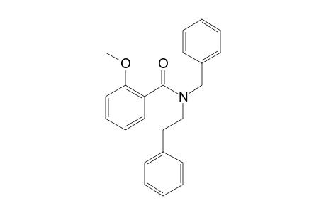 Benzamide, 2-methoxy-N-benzyl-N-phenethyl-