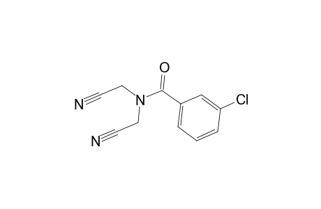 3-chloro-N,N-bis(cyanomethyl)benzamide
