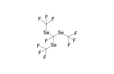 Fluoro-tris( trifluoromethylselanyl) methan3