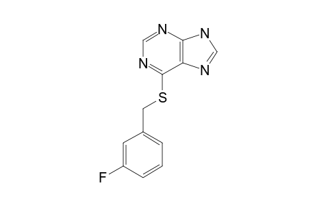 6-[(3-Fluorobenzyl)thio]-7H-purine