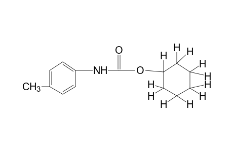 p-methylcarbanilic acid, cyclohexyl ester