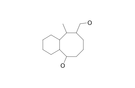 6-(Hydroxymethyl)-7-methylbicyclo[6.4.0]dodecan-2-ol