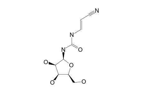 TRANS-1-(BETA-D-ERYTHRO-PENTOFURANOSYL)-3-UREIDOACRYLONITRILE