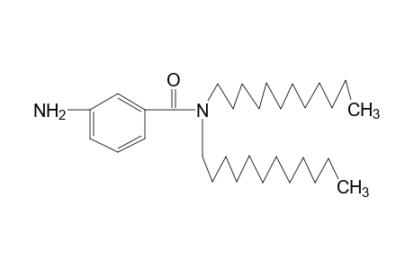 m-amino-N,N-didodecylbenzamide