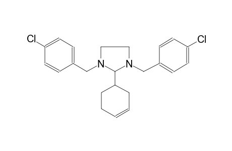 1,3-bis(4-chlorobenzyl)-2-cyclohex-3-en-1-yl-imidazolidine