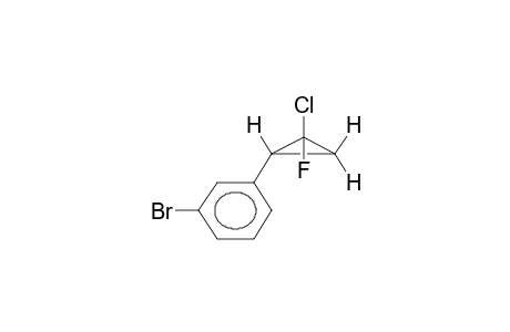 ANTI-1-CHLORO-1-FLUORO-2-(META-BROMOPHENYL)CYCLOPROPANE