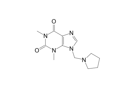 7-[(1-pyrrolidinyl)methyl]theophylline