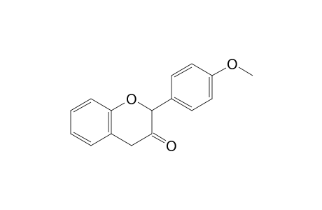 2H-1-Benzopyran-3(4H)-one, 2-(4-methoxyphenyl)-