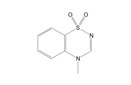 4-METHYL-4H-1,2,4-BENZOTHIADIAZINE, 1,1-DIOXIDE