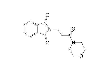 2-[3-(4-Morpholinyl)-3-oxopropyl]-1H-isoindole-1,3(2H)-dione