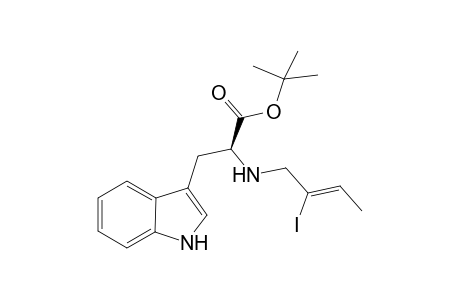 tert-Butyl Nb-[2-(2-iodobut-2-en-1-yl)amino]tryptophanpropanoate