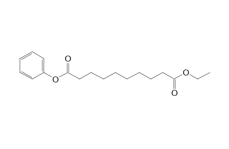 Sebacic acid, ethyl phenyl ester