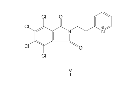 1-METHYL-2-[2-(3,4,5,6-TETRACHLOROPHTHALIMIDO)ETHYL]PYRIDINIUM IODIDE