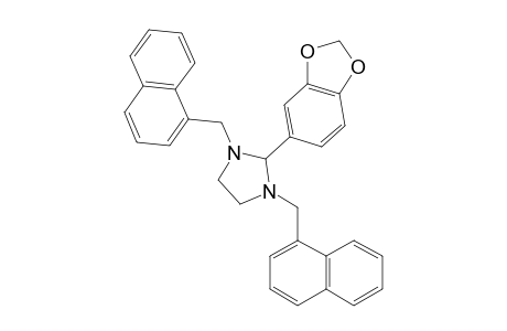 1,3-[(1-naphthyl)methyl]-2-[3,4-(methylenedioxy)phenyl]imidazolidine