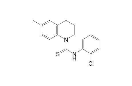 2-chloro-3,4-dihydro-6-methylthio-1(2H)-quinolinecarboxanilide