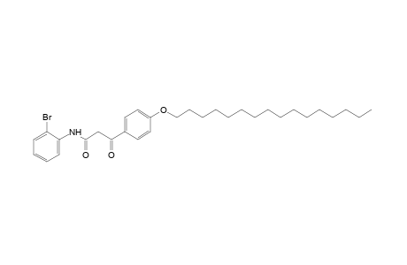 2'-bromo-2-[p-(hexadecyloxy)benzoyl]acetanilide