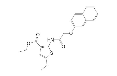 ethyl 5-ethyl-2-{[(2-naphthyloxy)acetyl]amino}-3-thiophenecarboxylate