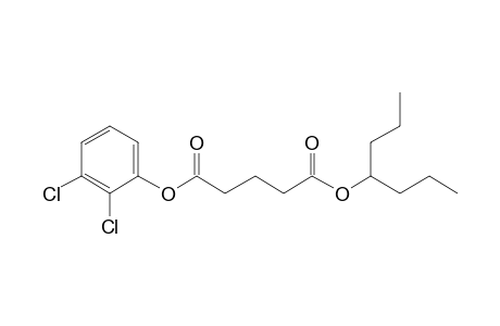 Glutaric acid, 2,3-dichlorophenyl hept-4-yl ester