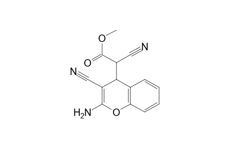 Methyl (2-amino-3-cyano-4H-chromen-4-yl)cyanoacetate