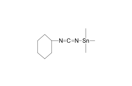 CYCLOHEXYL(TRIMETHYLSTANNYL)CARBODIIMIDE