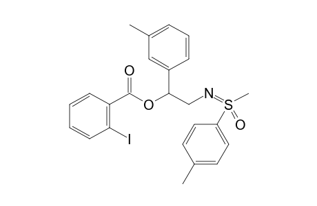 2-(S-Methyl-S-p-tolyl)sulfoximidoyl-1-(m-tolyl)ethyl 2-iodobenzoate