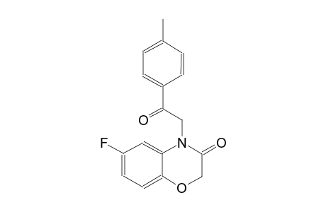 6-fluoro-4-[2-(4-methylphenyl)-2-oxoethyl]-2H-1,4-benzoxazin-3(4H)-one