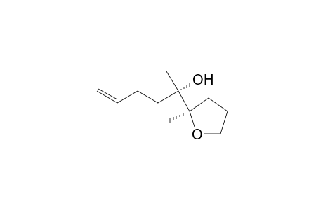 2-Furanmethanol, .alpha.-3-butenyltetrahydro-.alpha.,2-dimethyl-, (R*,S*)-