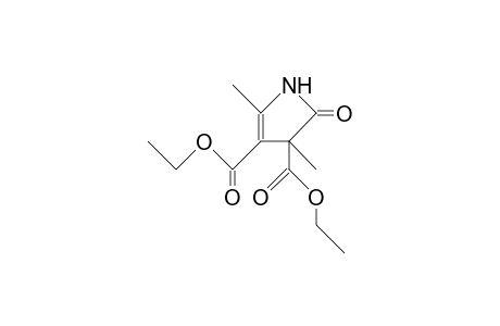 2,4-DIMETHYL-5-OXO-2-PYRROLINE-3,4-DICARBOXYLIC ACID, DIETHYL ESTER