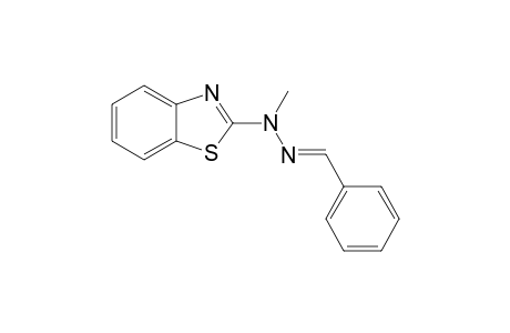 BENZALDEHYDE_N-METHYL-N-(2-BENZOTHIAZOLYL)-HYDRAZONE