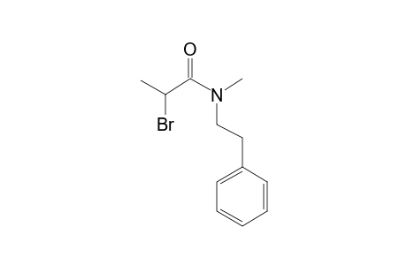 Propanamide, 2-bromo-N-(2-phenylethyl)-N-methyl-