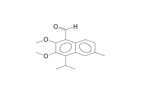 4-ISOPROPYL-2,3-DIMETHOXY-6-METHYL-1-NAPHTHALDEHYDE