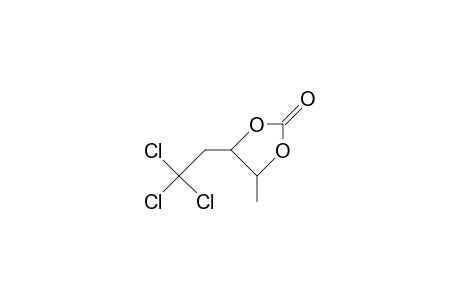 cis-5-(2,2,2-Trichloro-ethyl)-4-methyl-2-oxo-1,3-dioxolane