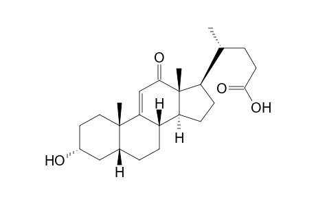 3α-hydroxy-12-oxochol-9(11)-en-24-oic acid