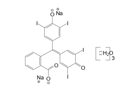 3',3''.5',5''-tetraiodophenolphthalein, sodium salt, trihydrate