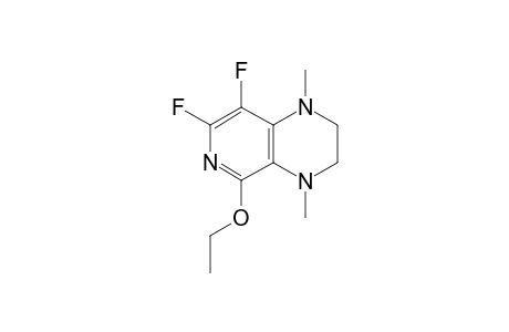 5-ethoxy-7,8-bis(fluoranyl)-1,4-dimethyl-2,3-dihydropyrido[3,4-b]pyrazine