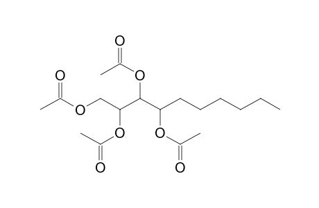 1,2,3,4-Tetraacetoxydecane