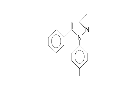 3-methyl-1-(4-methylphenyl)-5-phenylpyrazole