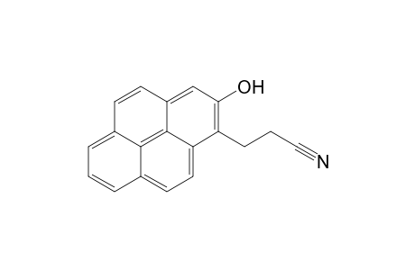 2-Hydroxy-3-pyrenylpropionitrile