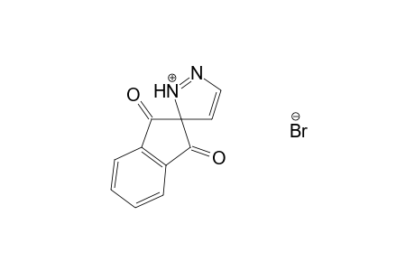 1,3-Dioxo-1,1',2',3-tetrahydrospiro[indene-2,3'-pyrazol[5]-ylium]bromide