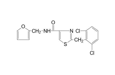 2-(2,6-dichlorobenzyl)-N-furfuryl-4-thiazolecarboxamide