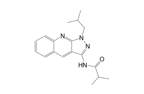 N-(1-isobutyl-1H-pyrazolo[3,4-b]quinolin-3-yl)-2-methylpropanamide