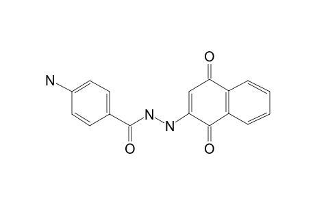 2-[p-Aminobenzoylhydrazino]-1,4-naphthoquinone