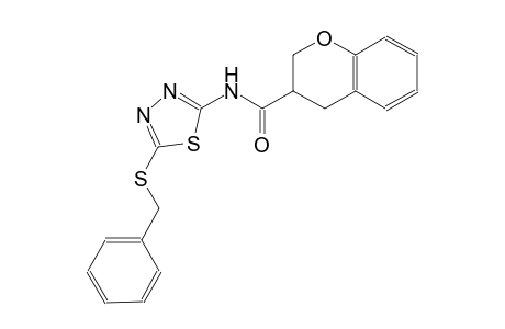 2H-1-benzopyran-3-carboxamide, 3,4-dihydro-N-[5-[(phenylmethyl)thio]-1,3,4-thiadiazol-2-yl]-