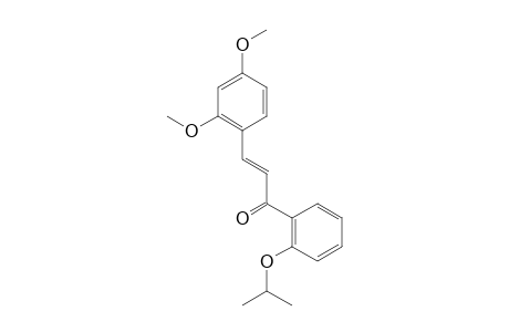 2,4-Dimethoxy-2'-isopropyloxychalcone (isomer 2)