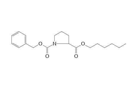 D-Proline, N-benzyloxycarbonyl-, hexyl ester