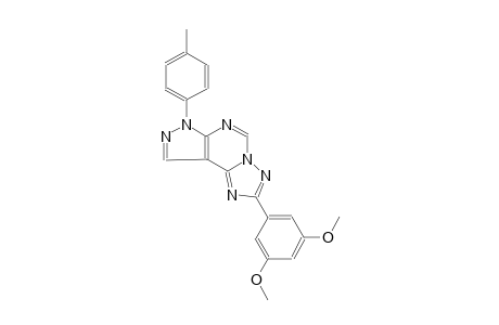 2-(3,5-dimethoxyphenyl)-7-(4-methylphenyl)-7H-pyrazolo[4,3-e][1,2,4]triazolo[1,5-c]pyrimidine