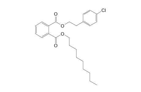 Phthalic acid, 2-(4-chlorophenyl)ethyl nonyl ester